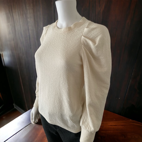 Madewell Tops - New Madewell Pleated Statement Sleeve Top